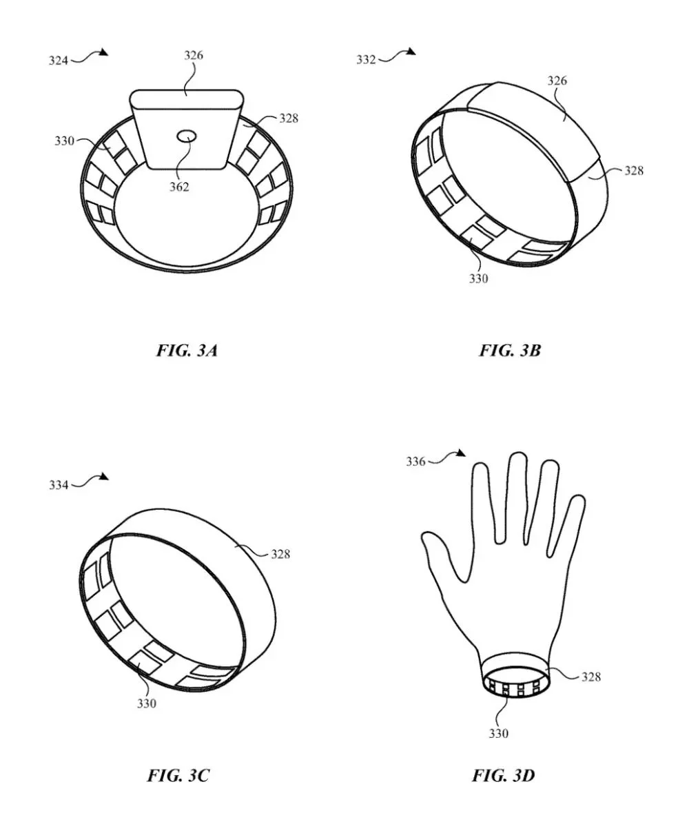 移动蜂窝版苹果手表:苹果Apple Watch手表新专利：表带嵌入电极传感器 可监测用户手势-第1张图片-太平洋在线下载